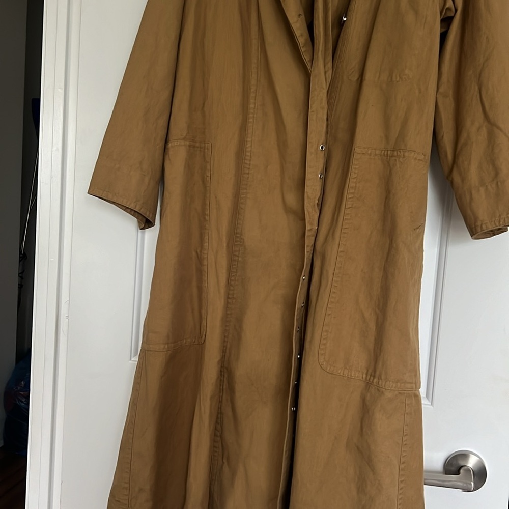 Isabel Marant Tan Belted Trench Coat - Picture 14 of 14